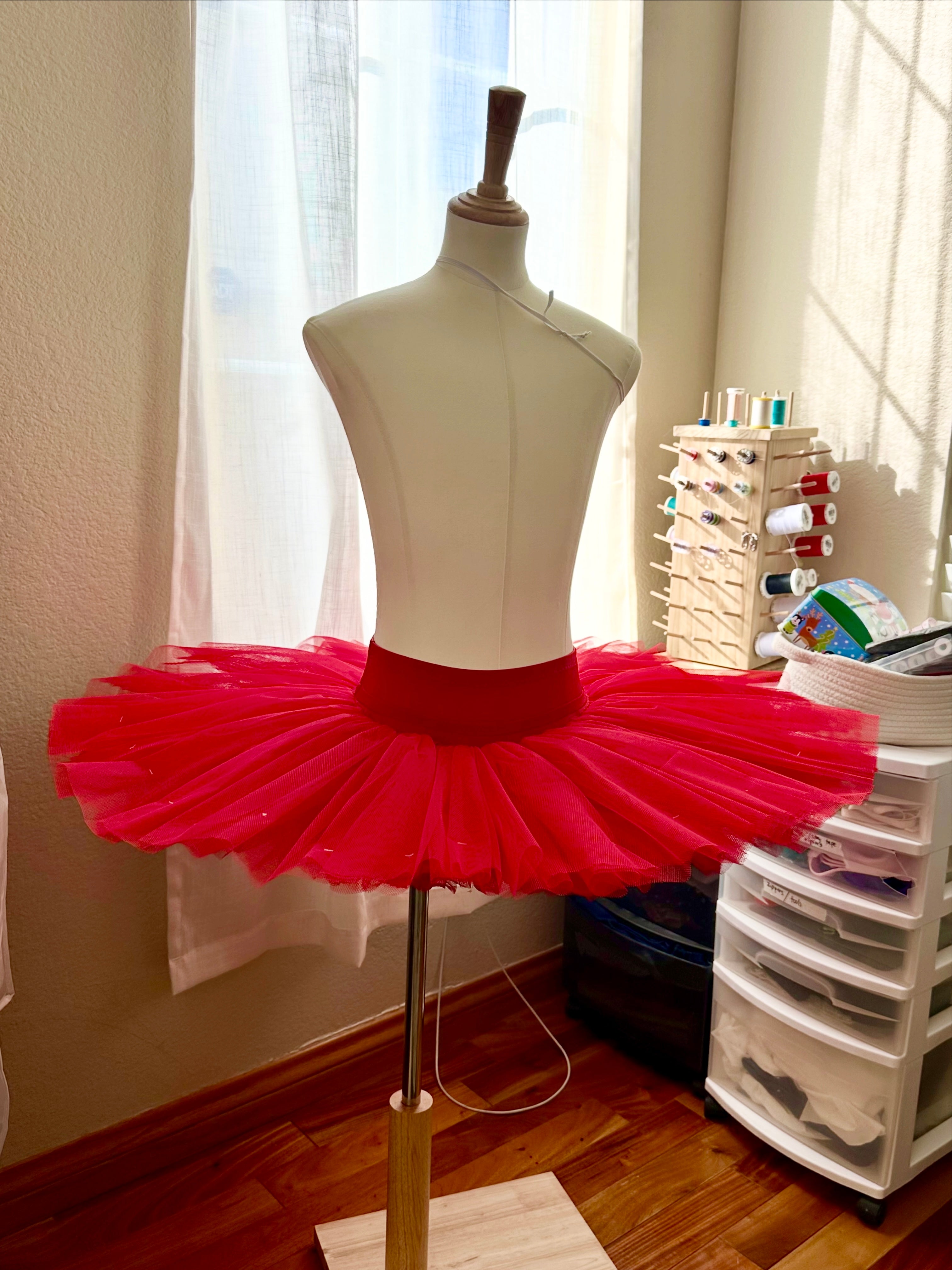 Pull-on Pancake Tutu for Rehearsals (made-to-order)