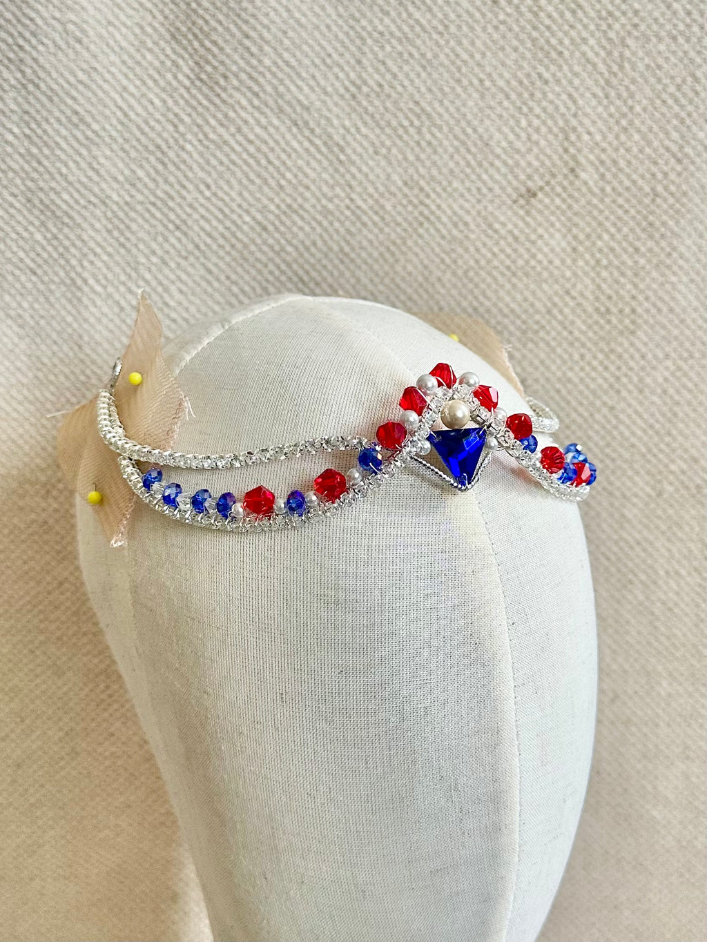 Flames of Paris headpiece and accessories