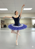 Blue platter tutu