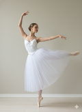 White romantic tutu