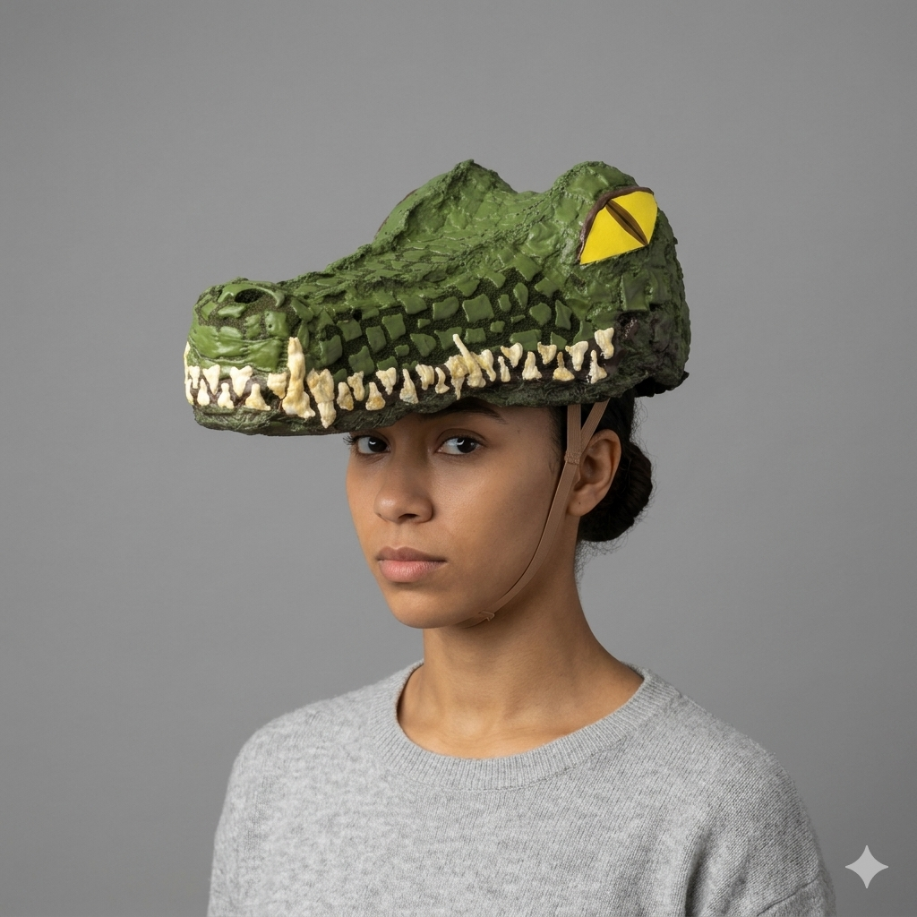 Crocodile Headpiece for Peter Pan
