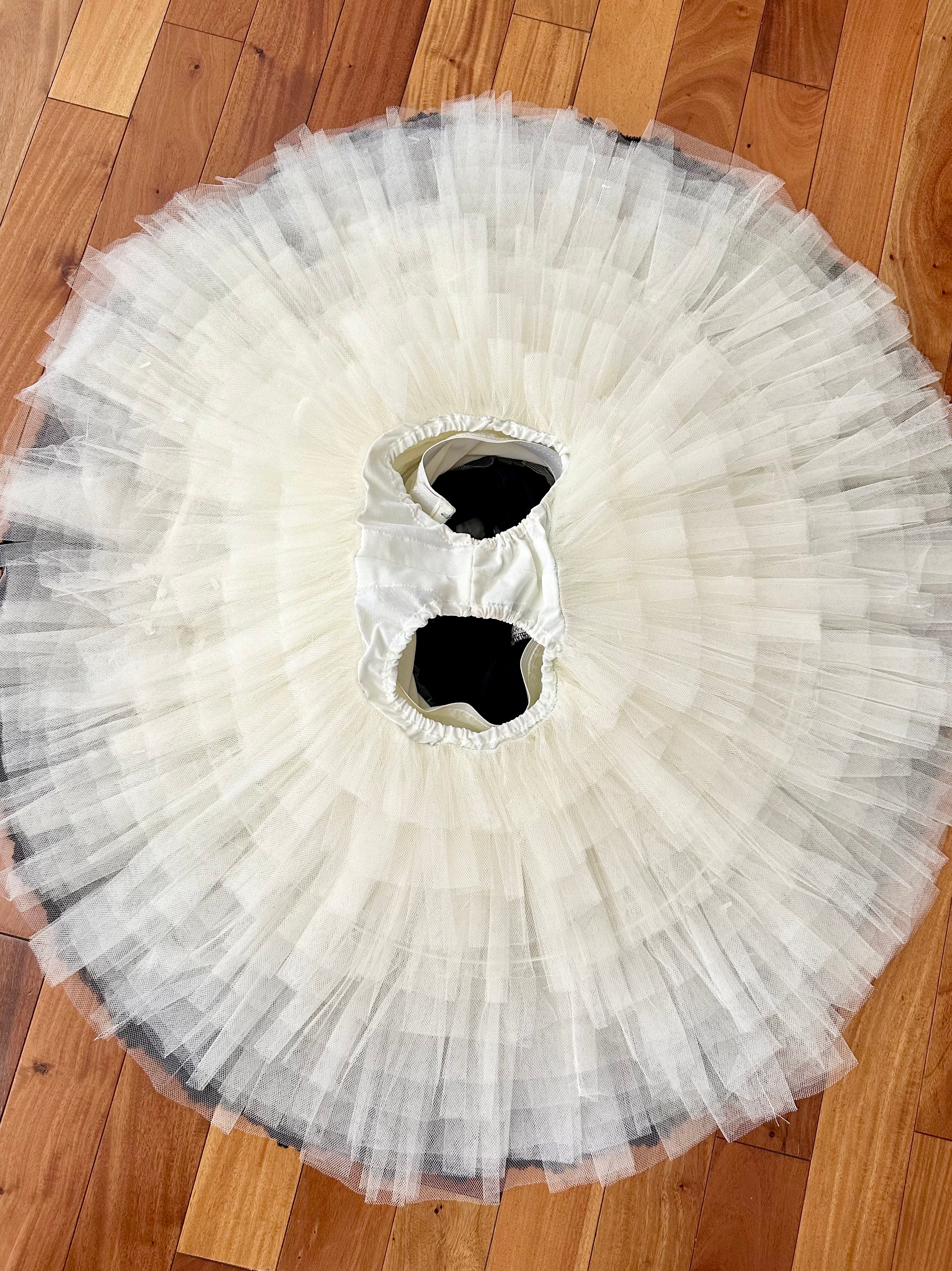 Black and Ivory Paquita Ballet Tutu Rental - Professional YAGP Competition Costume - Size Adult XXS/XS
