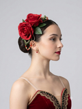 Spanish Roses & Crystal Ballet Headpiece Rental
