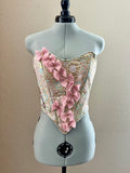 Ready to Wear - Pink, Aqua and Gold Bodice Size Adult S