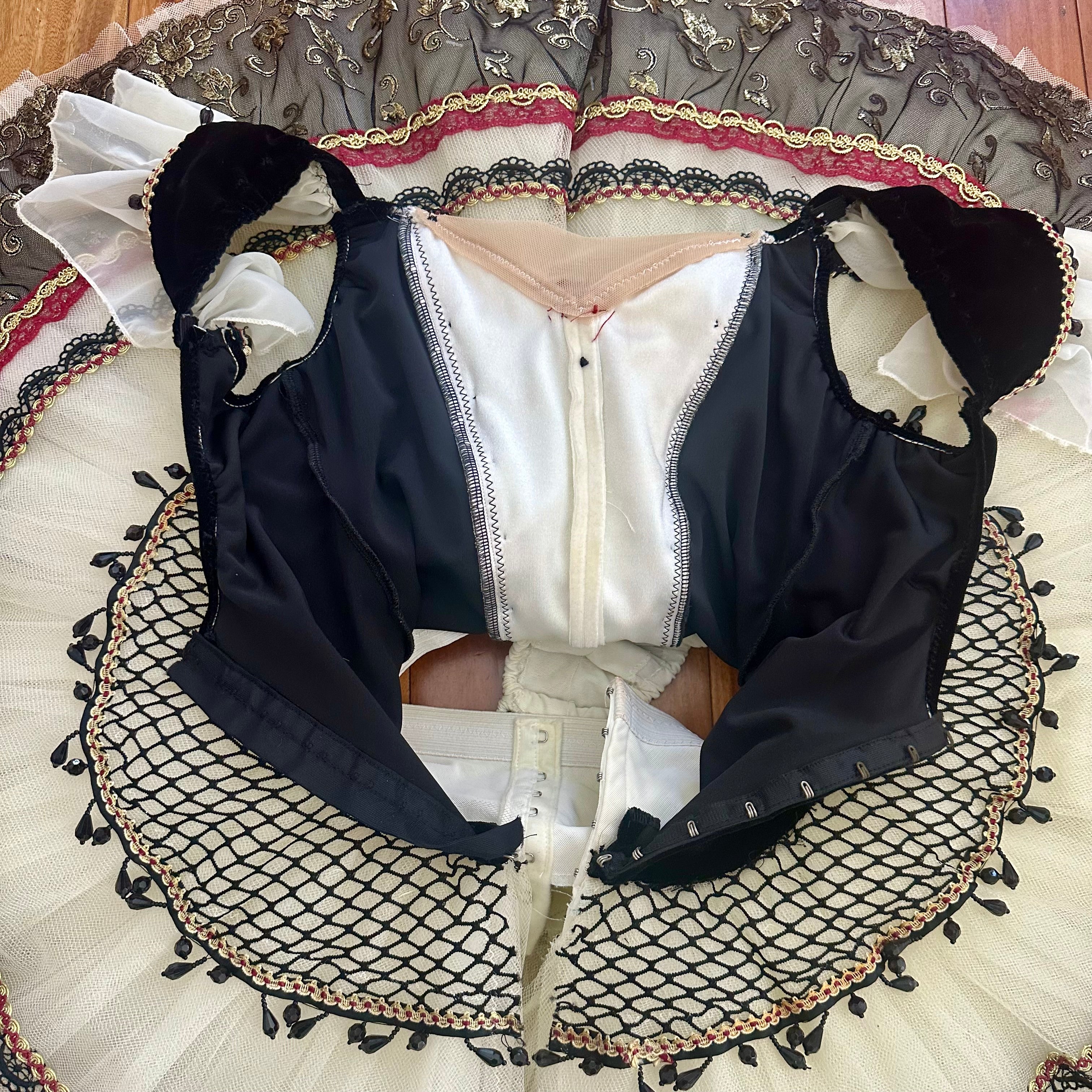 Spanish Style Tutu Size Child Large/Adult XXS-XS