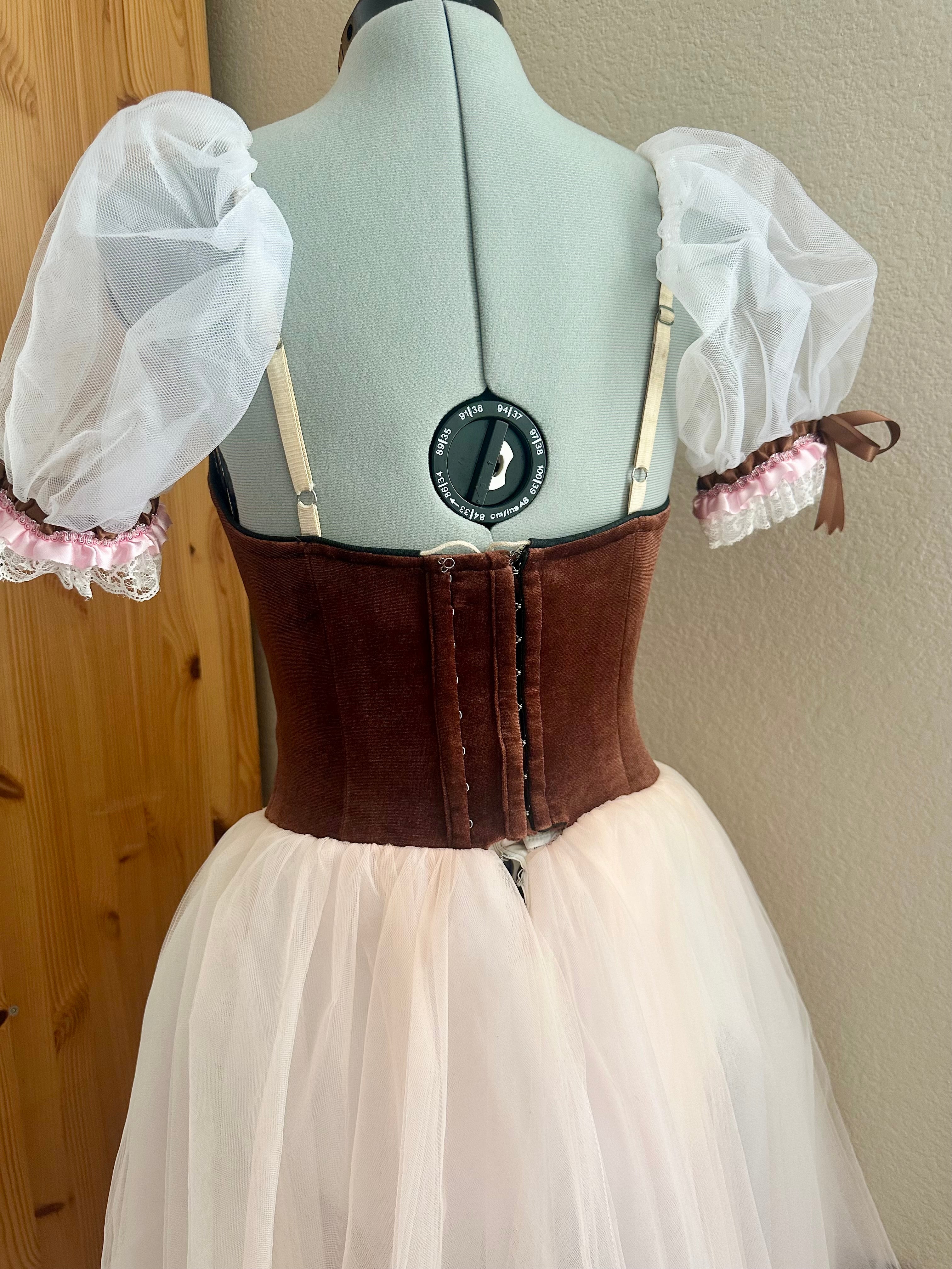 Brown Peasant Style Romantic Tutu (Size Adult Small) – En Pointe Costumes