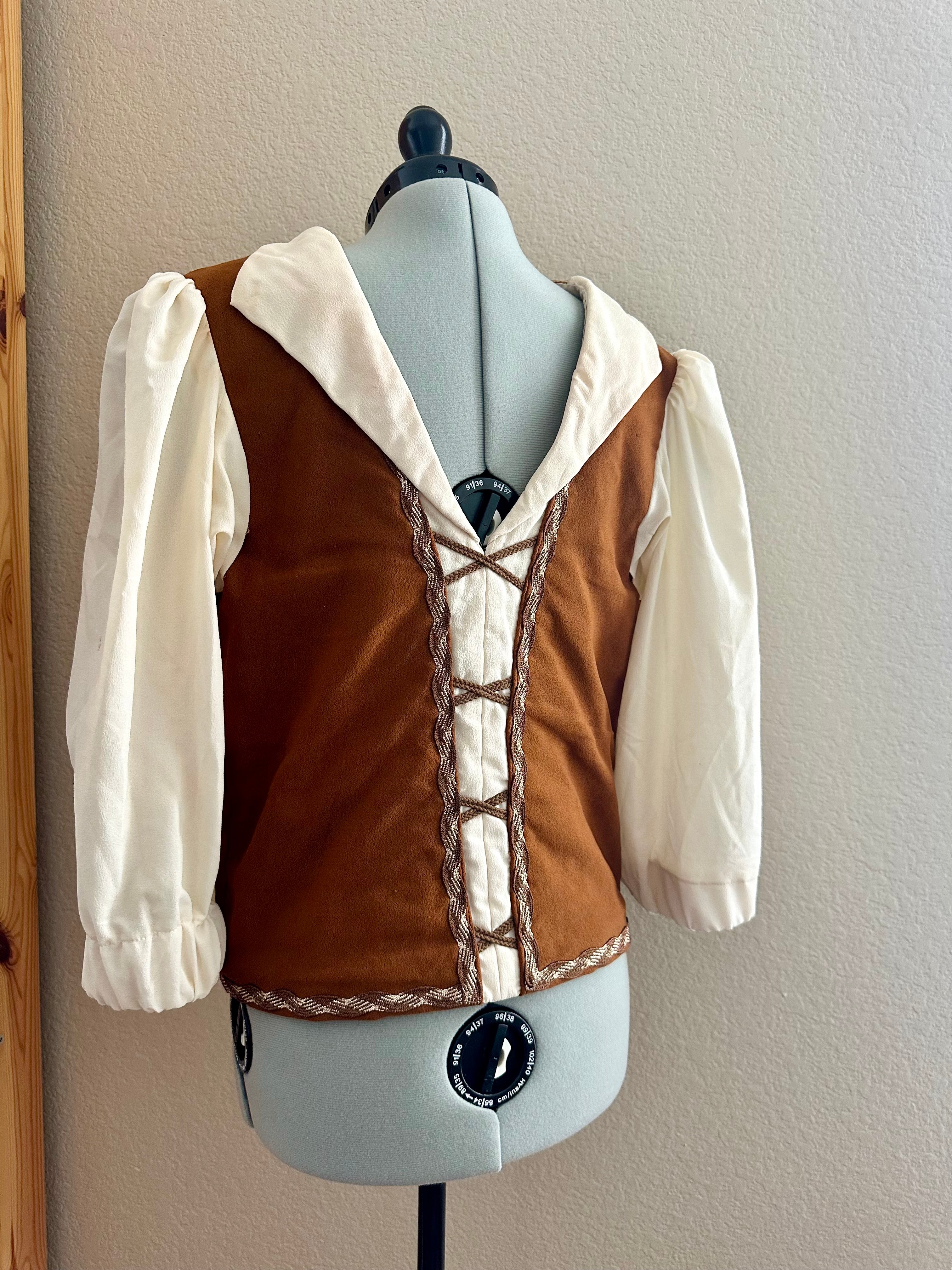 Men's Peasant Ballet Tunic (Size Adult M)