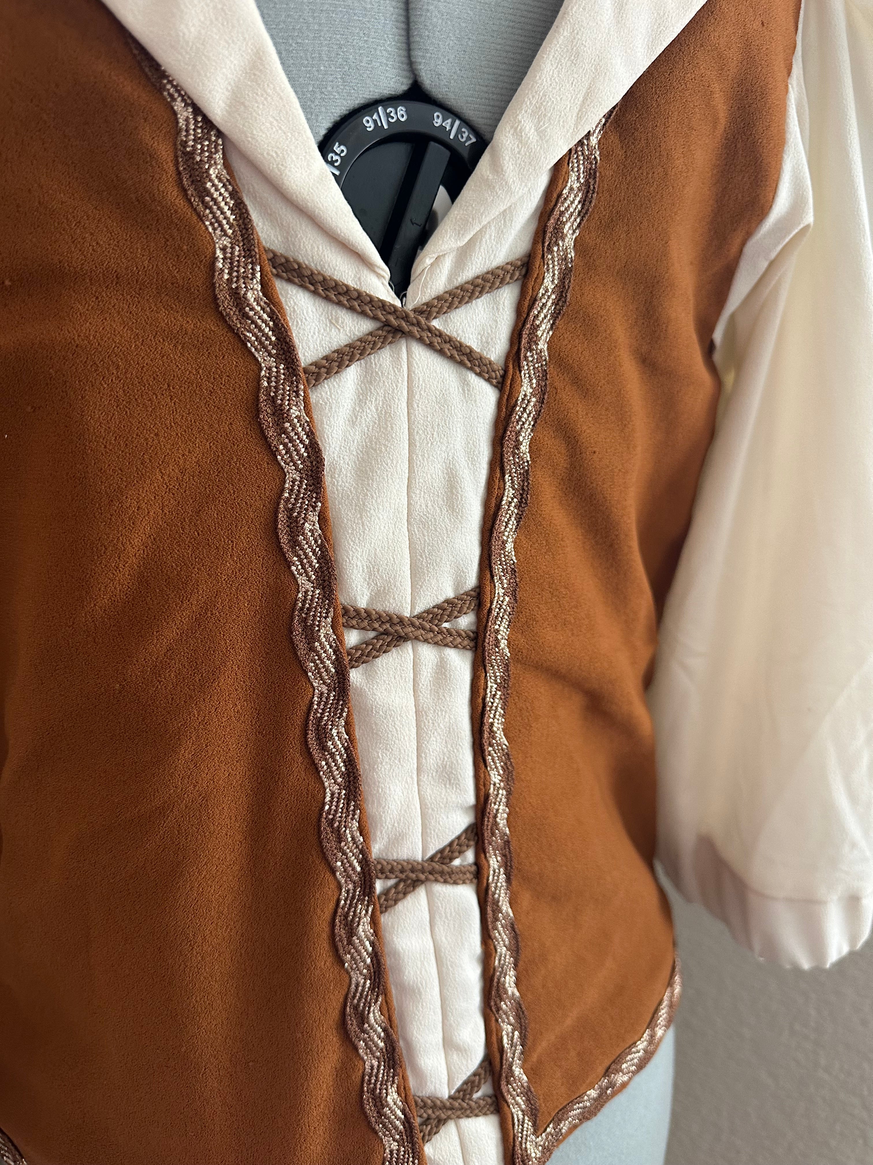 Men's Peasant Ballet Tunic (Size Adult M)