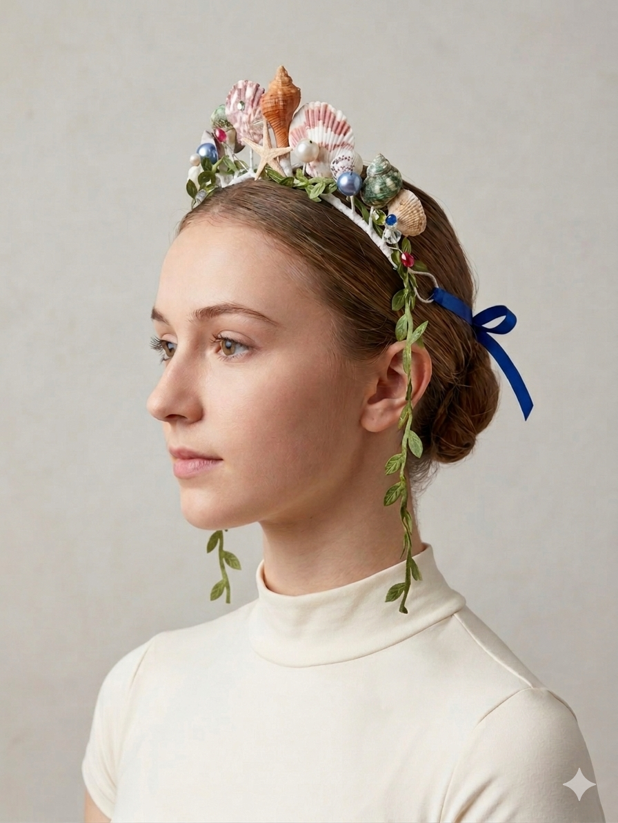 Mermaid Seashell Tiara - 10 available