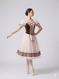 Brown Peasant Style Romantic Tutu (Size Adult Small)