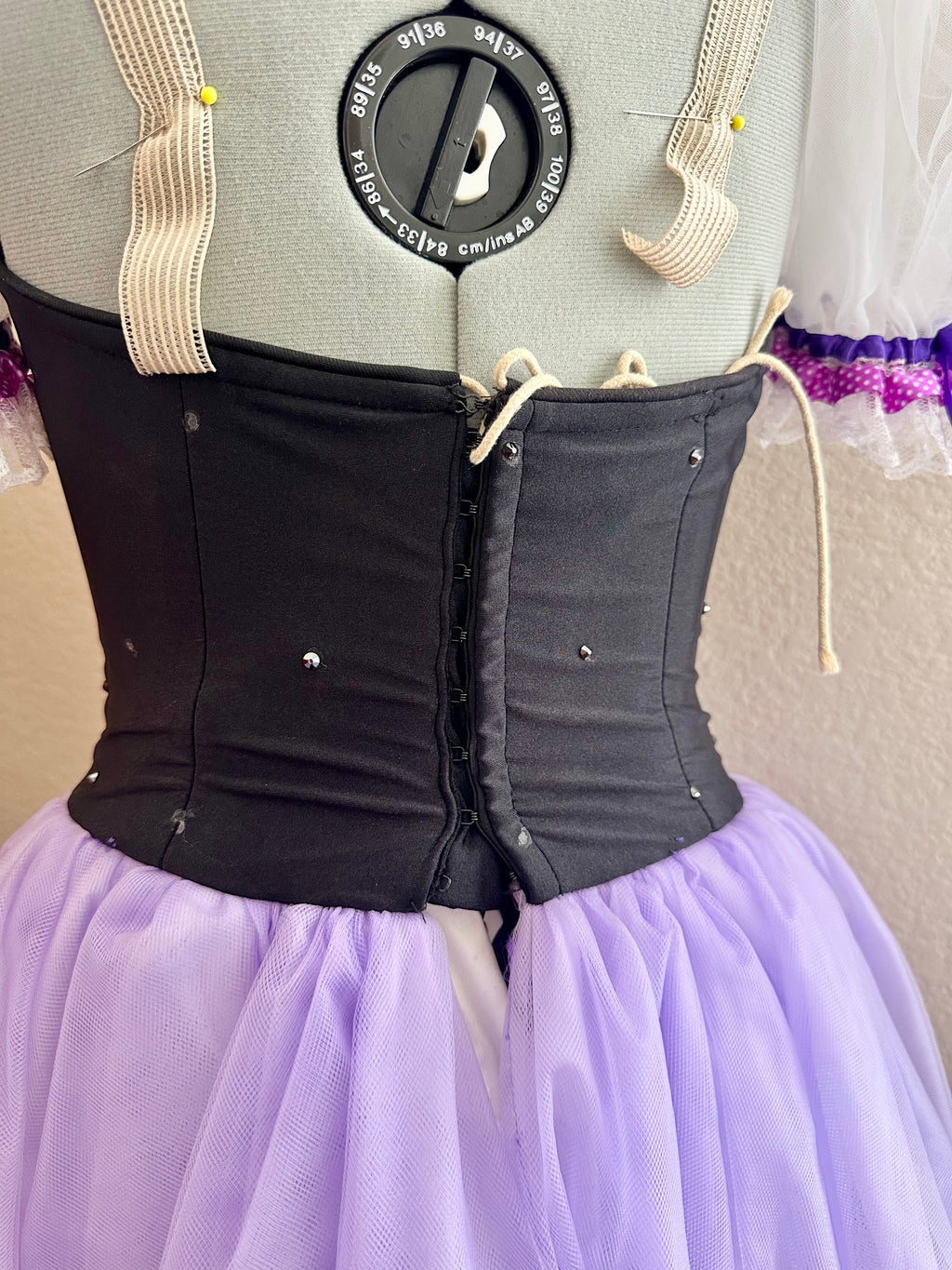 Purple Peasant Style Romantic Tutu (Size Adult Small)