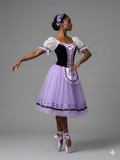 Purple Peasant Style Romantic Tutu (Size Adult Small)