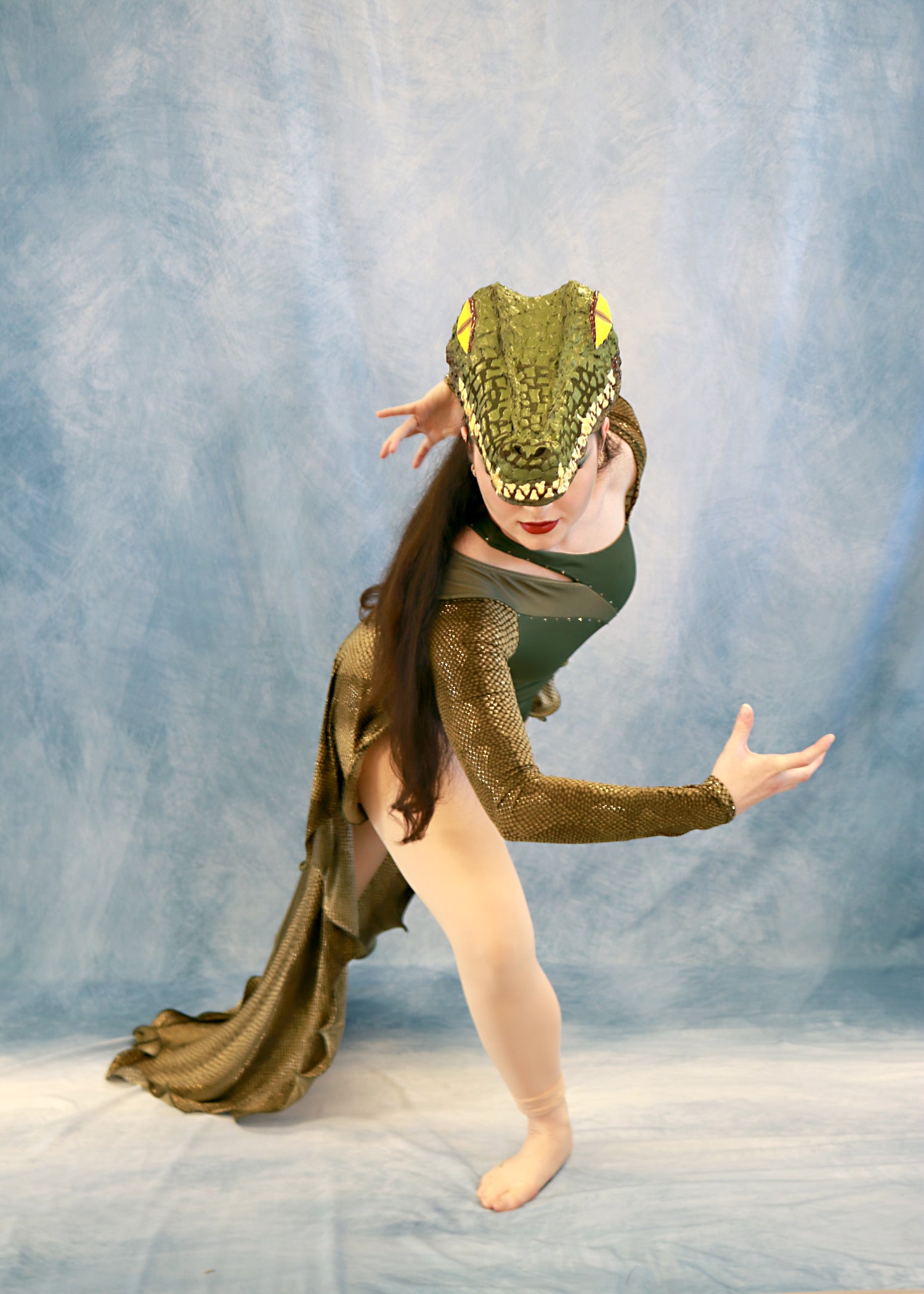 Crocodile Headpiece for Peter Pan