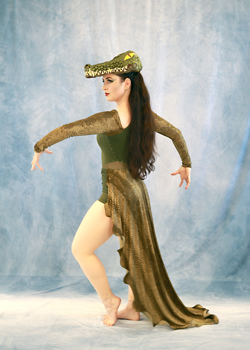 Crocodile Headpiece for Peter Pan