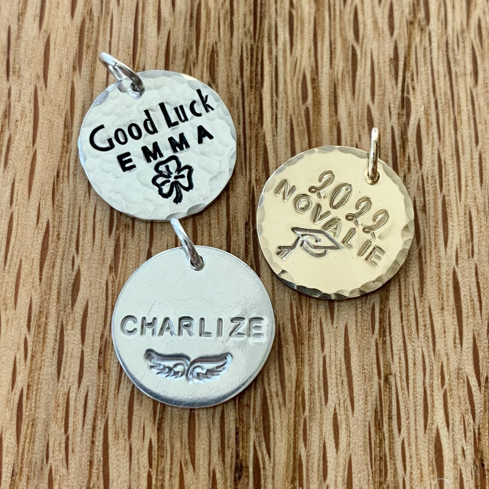 Round name pendant - 5/8" (15.9mm)